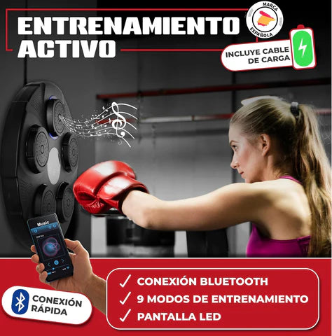 ProBox Máquina de Boxeo Inteligent™️ - Antiestrés y Entrenamiento + GUANTES DE REGALO🎁