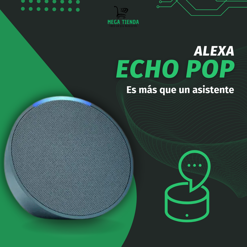 Alexa Echo Pop™️- Ayudante Inteligente