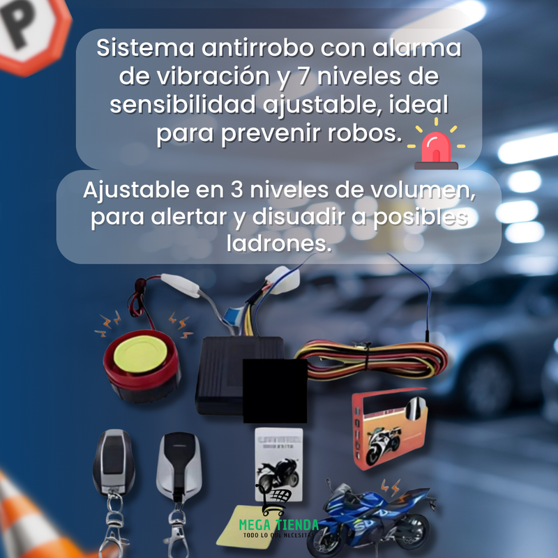 Alarma para Moto Antirrobo™