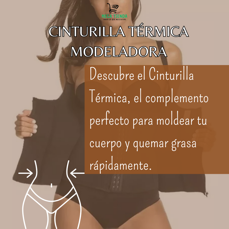 Cinturilla Térmica Modeladora™- Acelera la quema de calorías