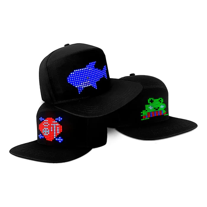 Gorra con Pantalla LED Personalizable | Original - Glow CAP™