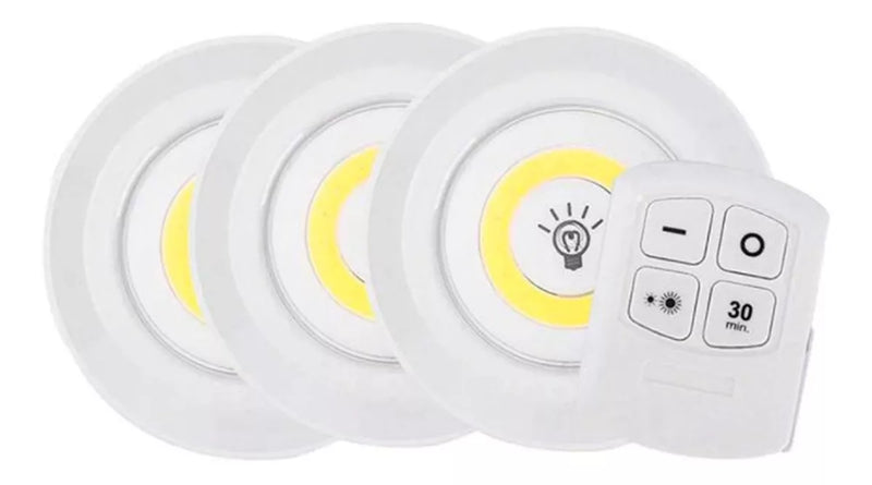 Luces LED Set 3 Con Control Remoto™ Iluminación Inteligente y Práctica