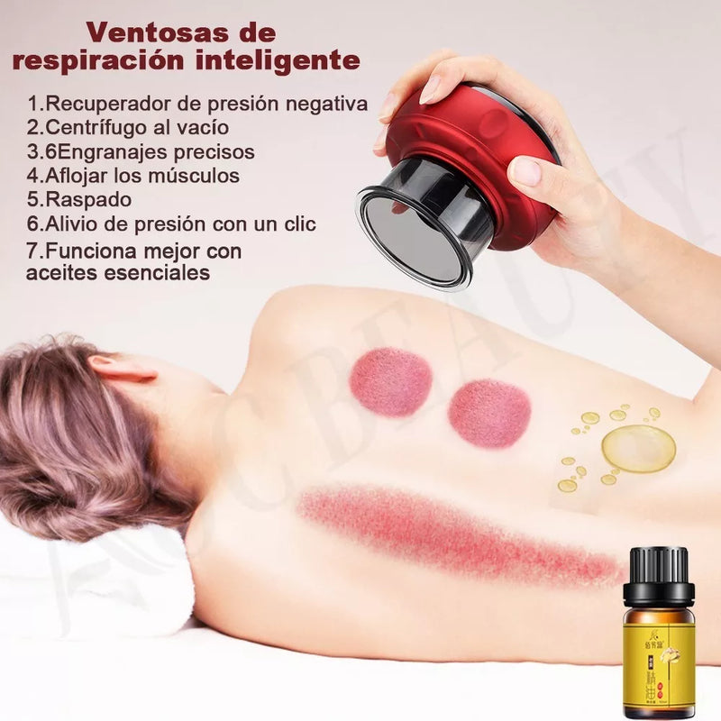 Ventosa Masajeadora Eléctrica Celulitis 2 en 1™