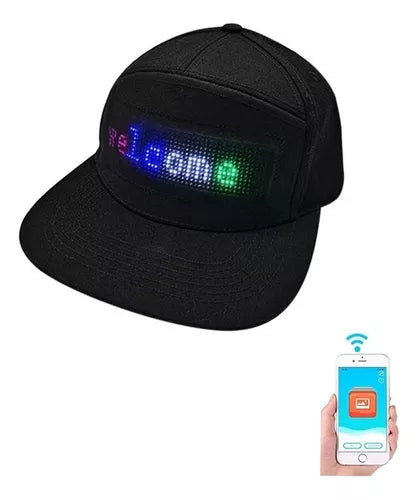 Gorra con Pantalla LED Personalizable | Original - Glow CAP™