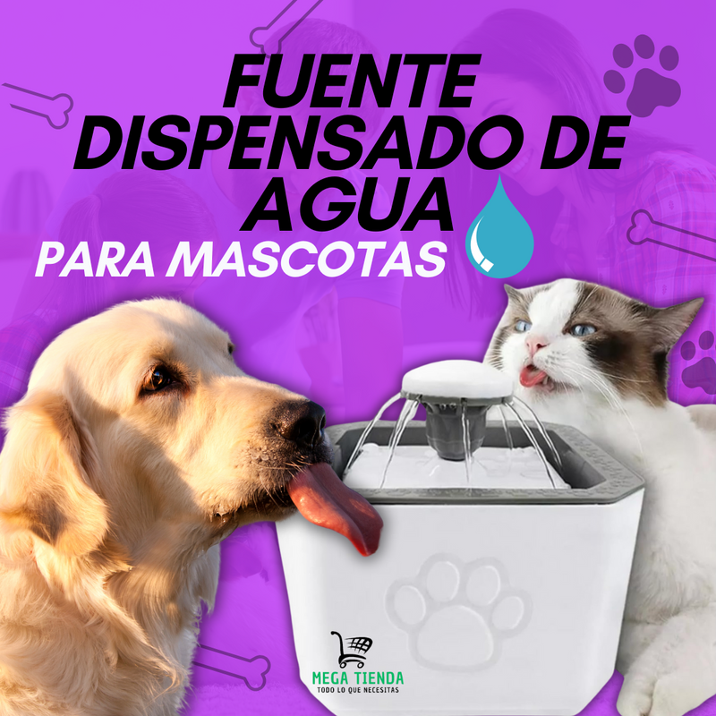 Fuente Dispensadora de Agua para Mascotas™️