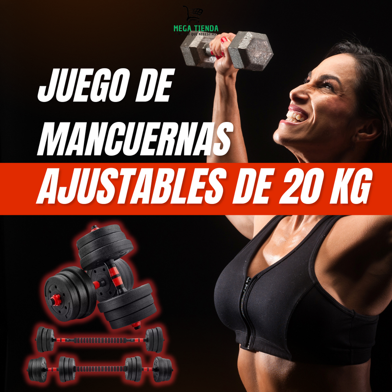 Juego de Mancuernas Ajustables 20 kg™