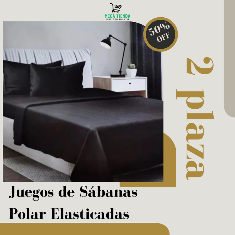 Sábanas Polar Elasticadas™️