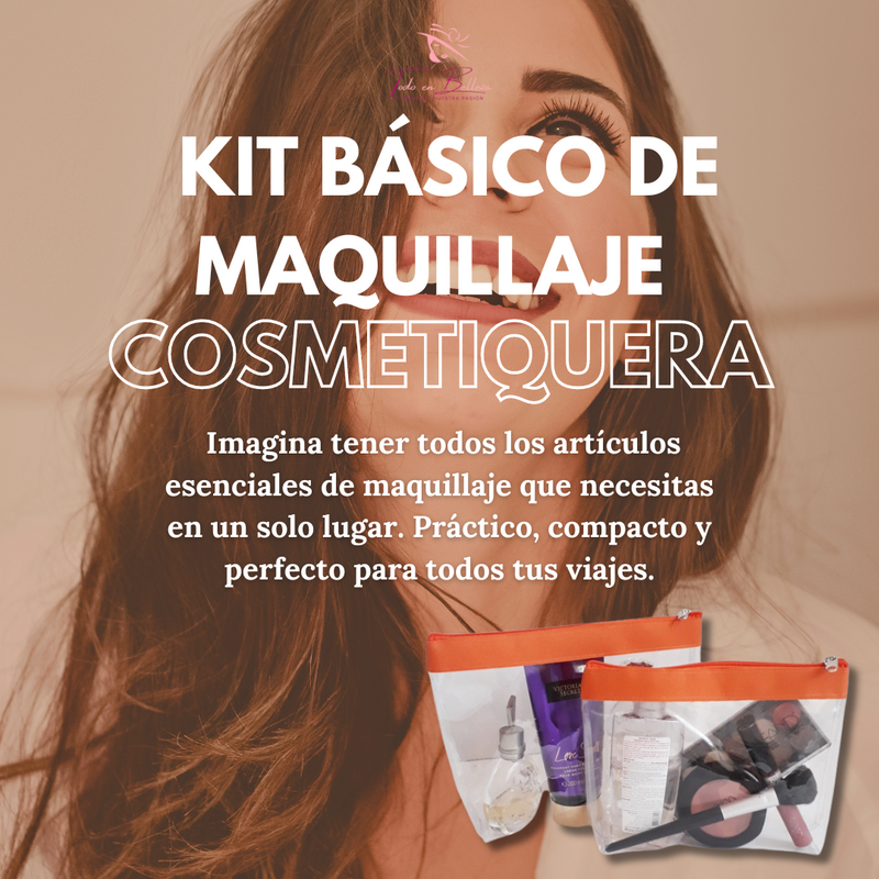 Kit Básico de Maquillaje Cosmetiquera™