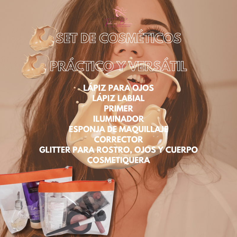 Kit Básico de Maquillaje Cosmetiquera™