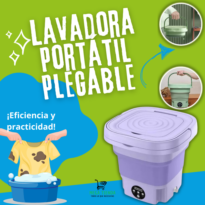 Mini Lavadora y Secadora Portátil™