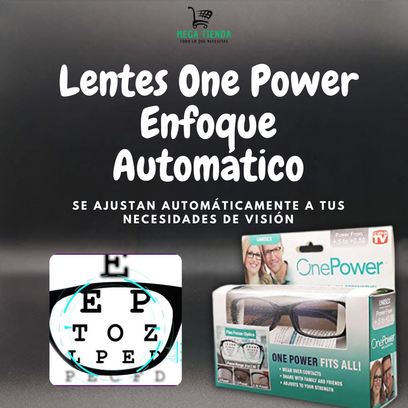 Lentes Enfoque Automático™️-  Comodidad y practicidad