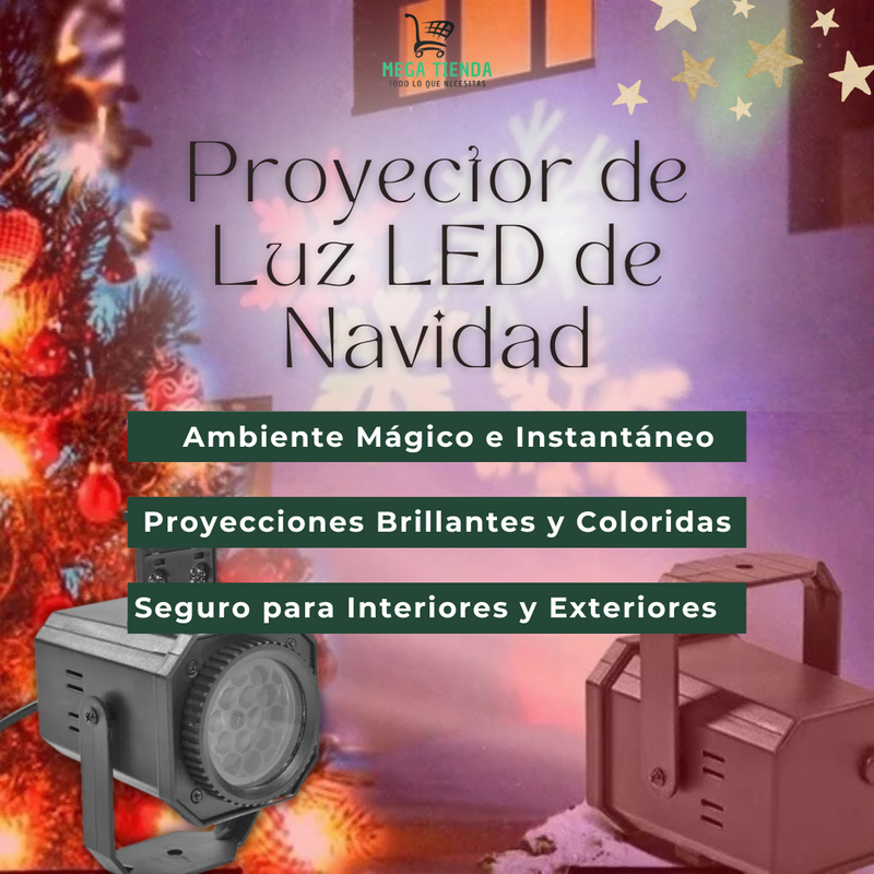 Proyector de Luz LED de Navidad™️