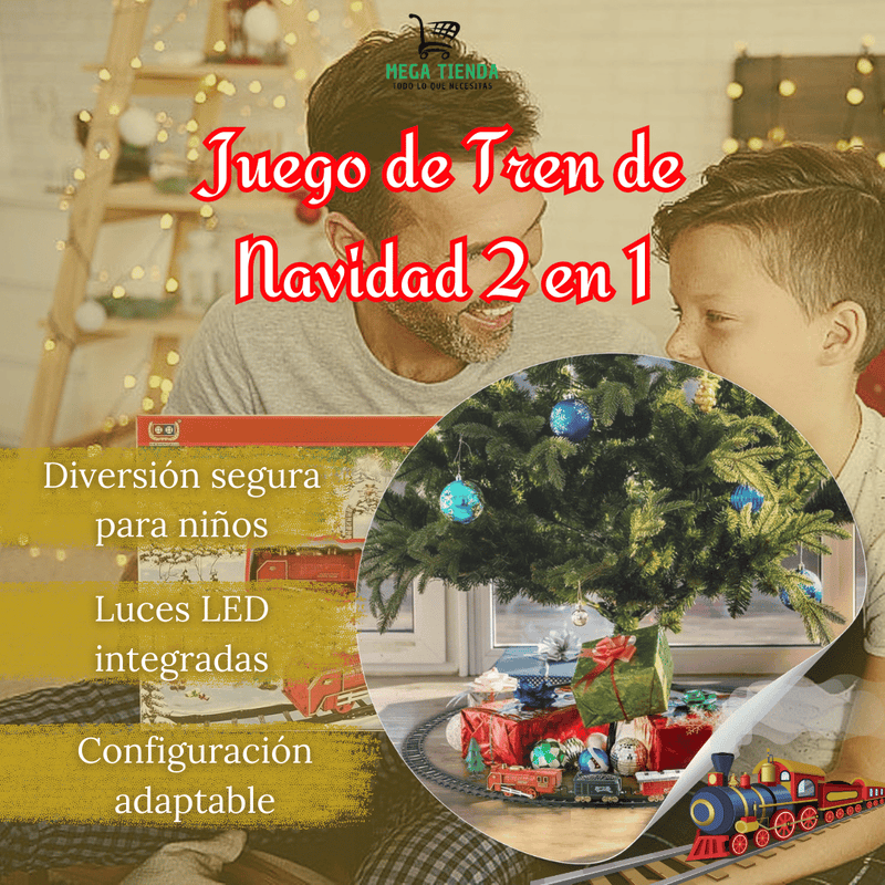 Tren Mágico de Navidad™️ Encantado y Brillante