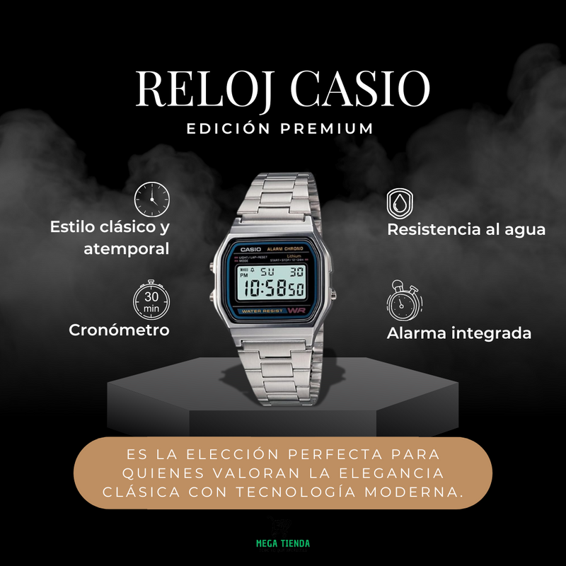 Reloj Casio™- Estilo Retro Icónico