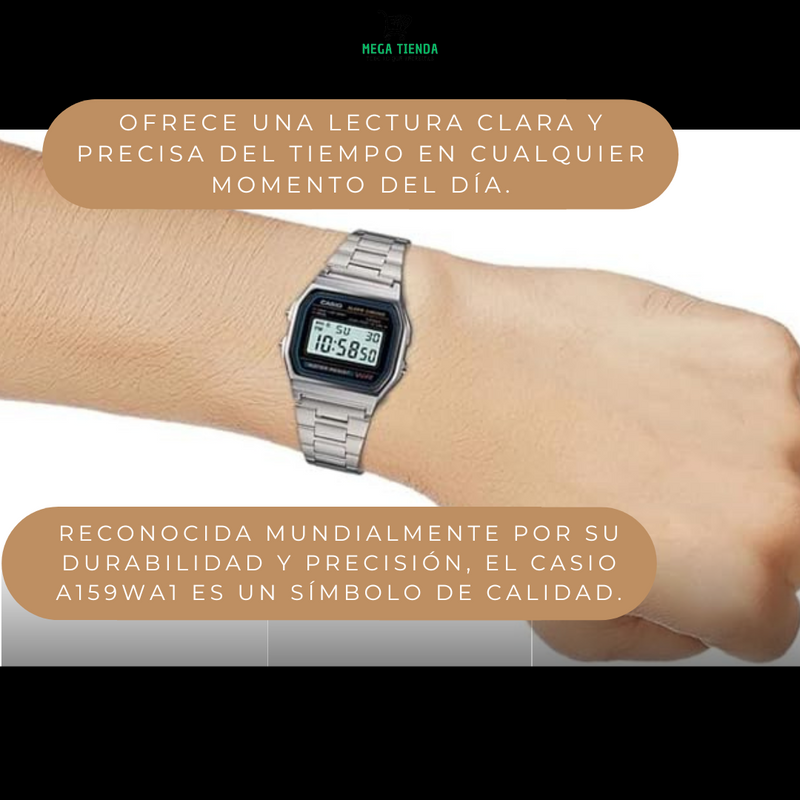 Reloj Casio™- Estilo Retro Icónico