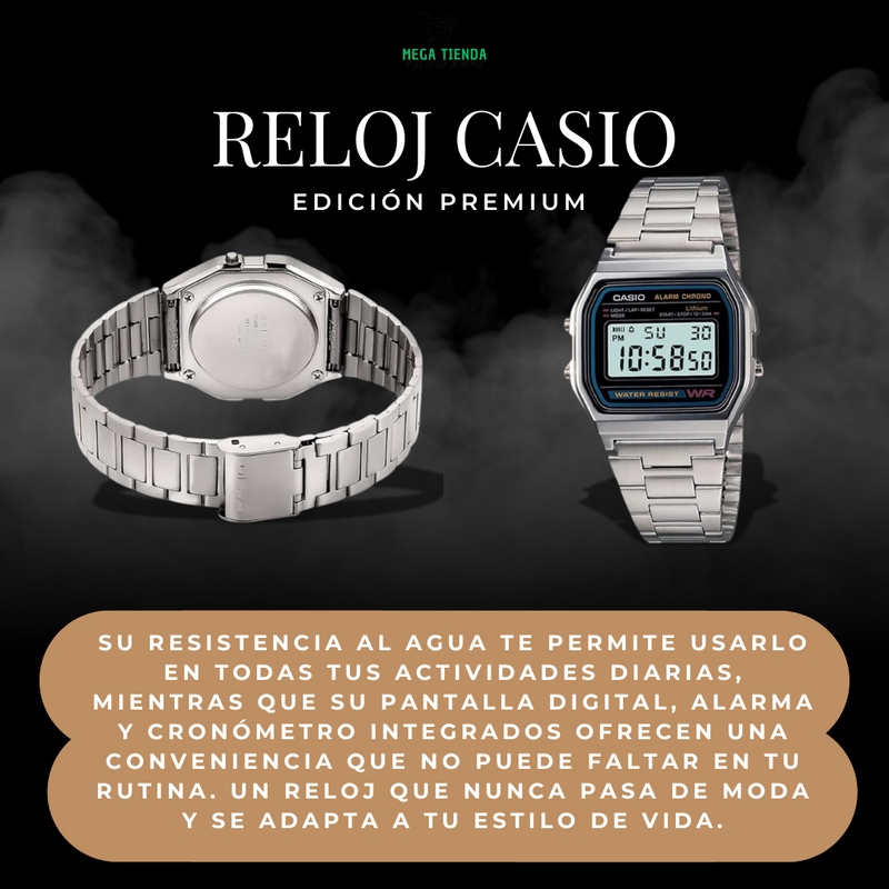 Reloj Casio™- Estilo Retro Icónico