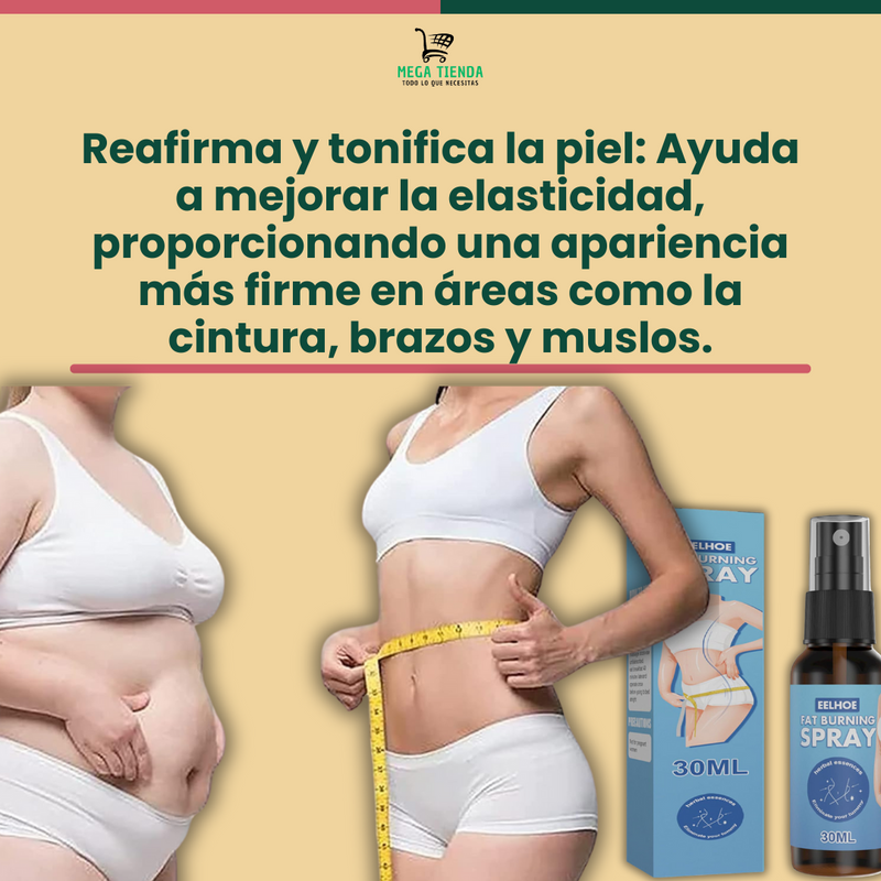 Spray Adelgazante™- Piel Suave y Saludable