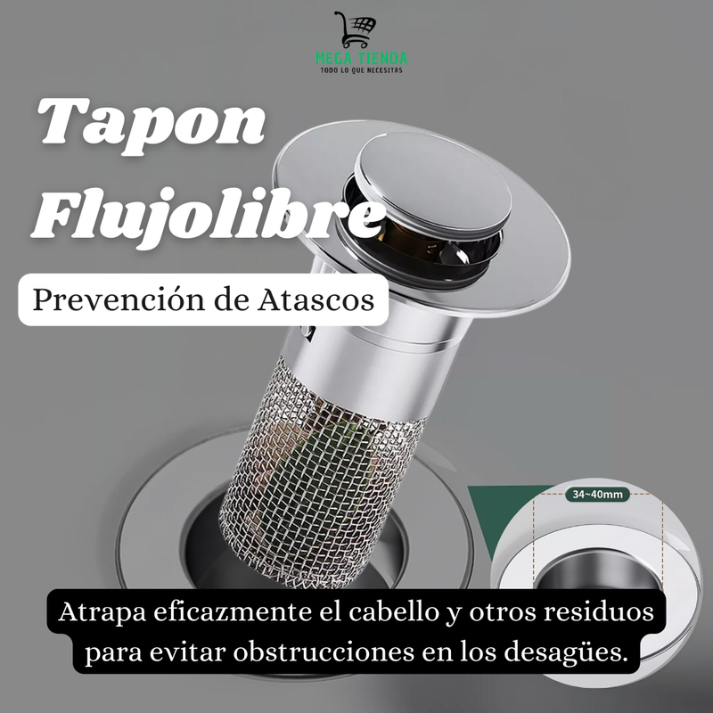 Tapon Flujolibre™️- Solución Eficaz