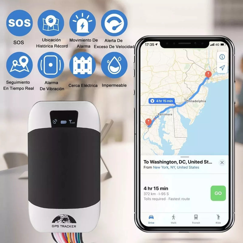 GPS Tracker  G303™ - Protege y Controla Tu Vehículo