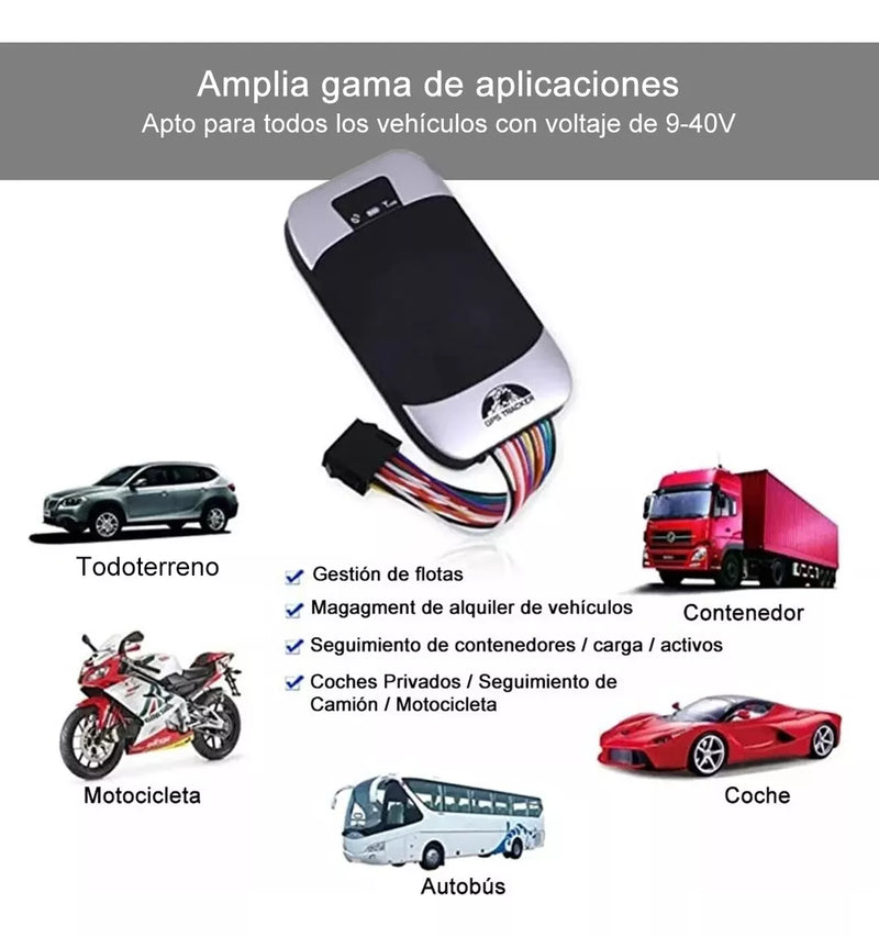 GPS Tracker  G303™ - Protege y Controla Tu Vehículo