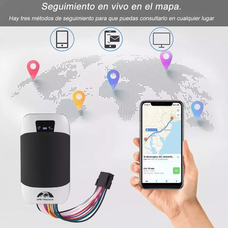 GPS Tracker  G303™ - Protege y Controla Tu Vehículo