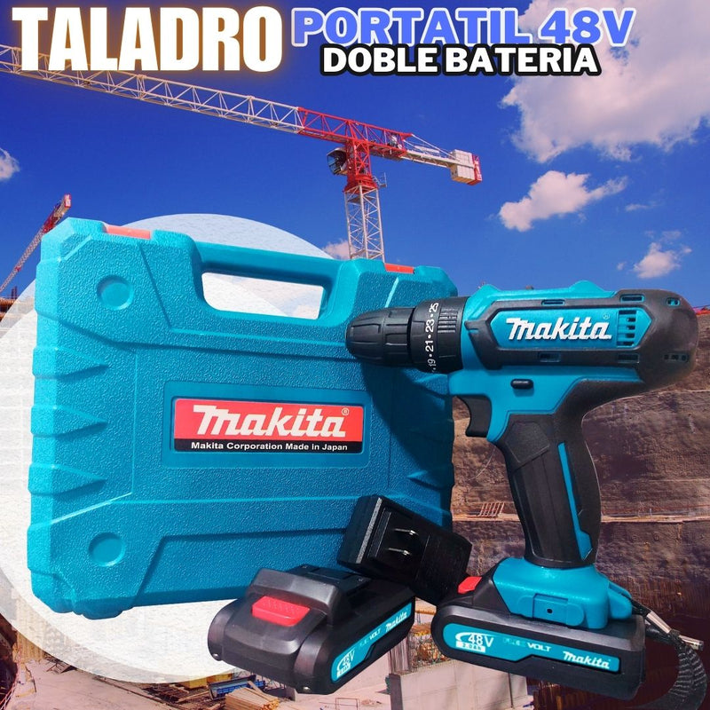 Taladro Makita™- Inalámbrico y Compacto