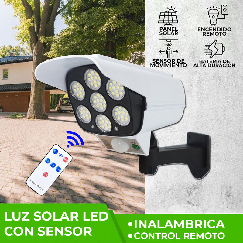 Lampara Solar Tipo Camara Con Sensor™