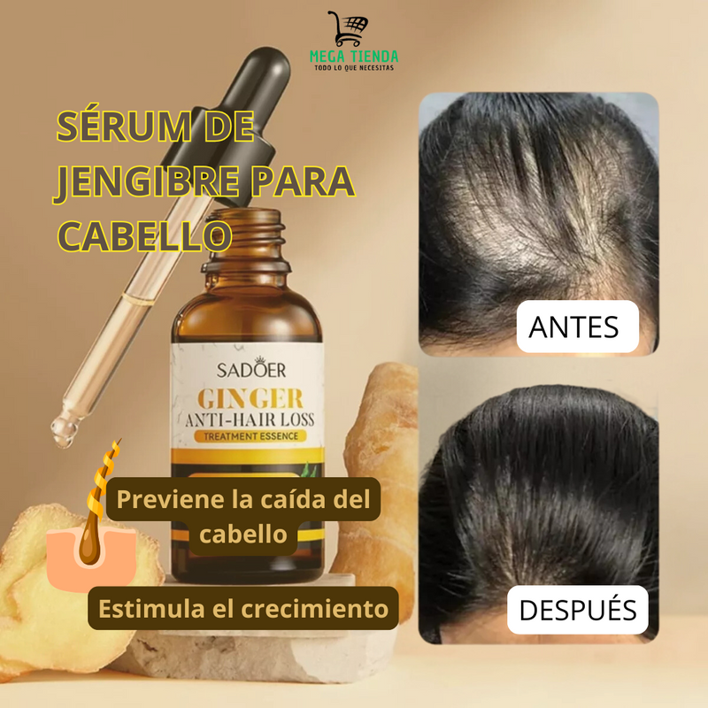 Sérum de Jengibre Para Cabello™️