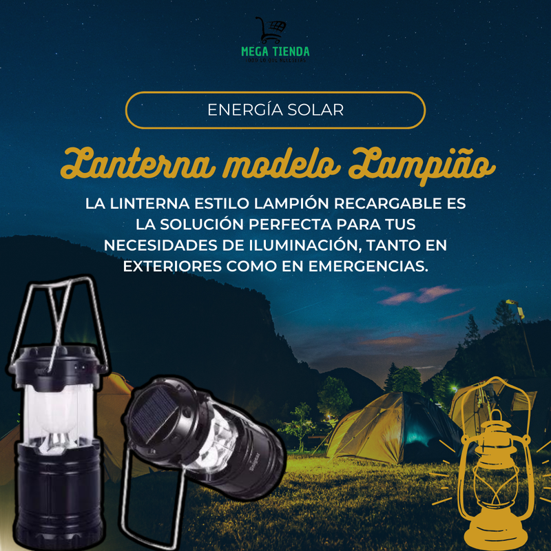 Lámpara para Camping Portátil™