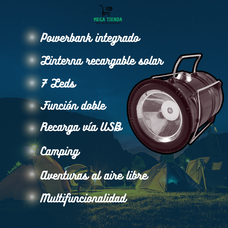 Lámpara para Camping Portátil™