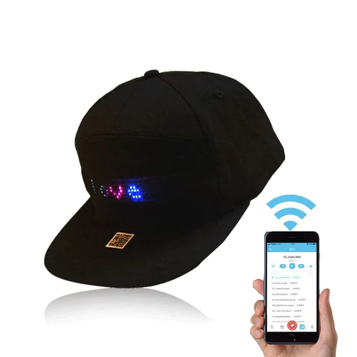 Gorra con Pantalla LED Personalizable | Original - Glow CAP™