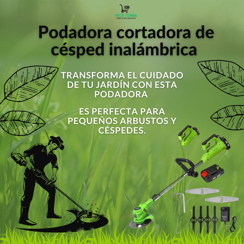 Podadora y Cortadora Cesped™