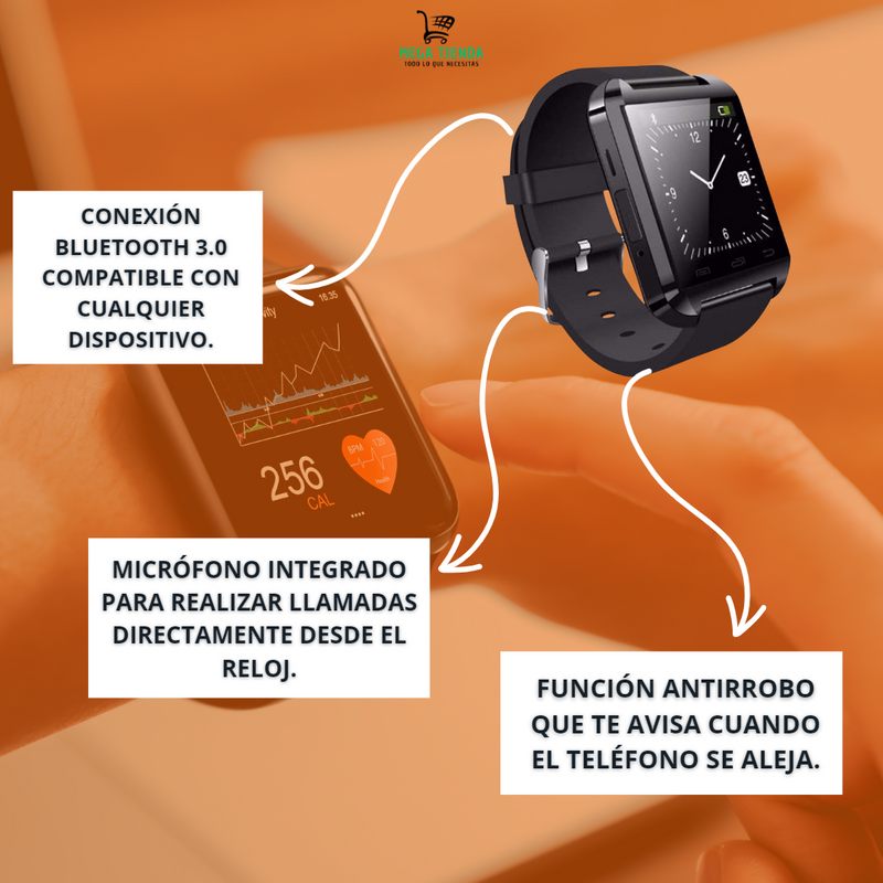 Smartwatch U8™- Estilo y Funcionalidad